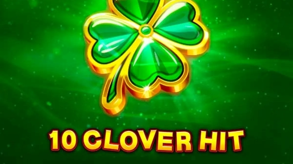 Tampilan visual mesin slot 10 Clover Hit dengan simbol buah dan semanggi