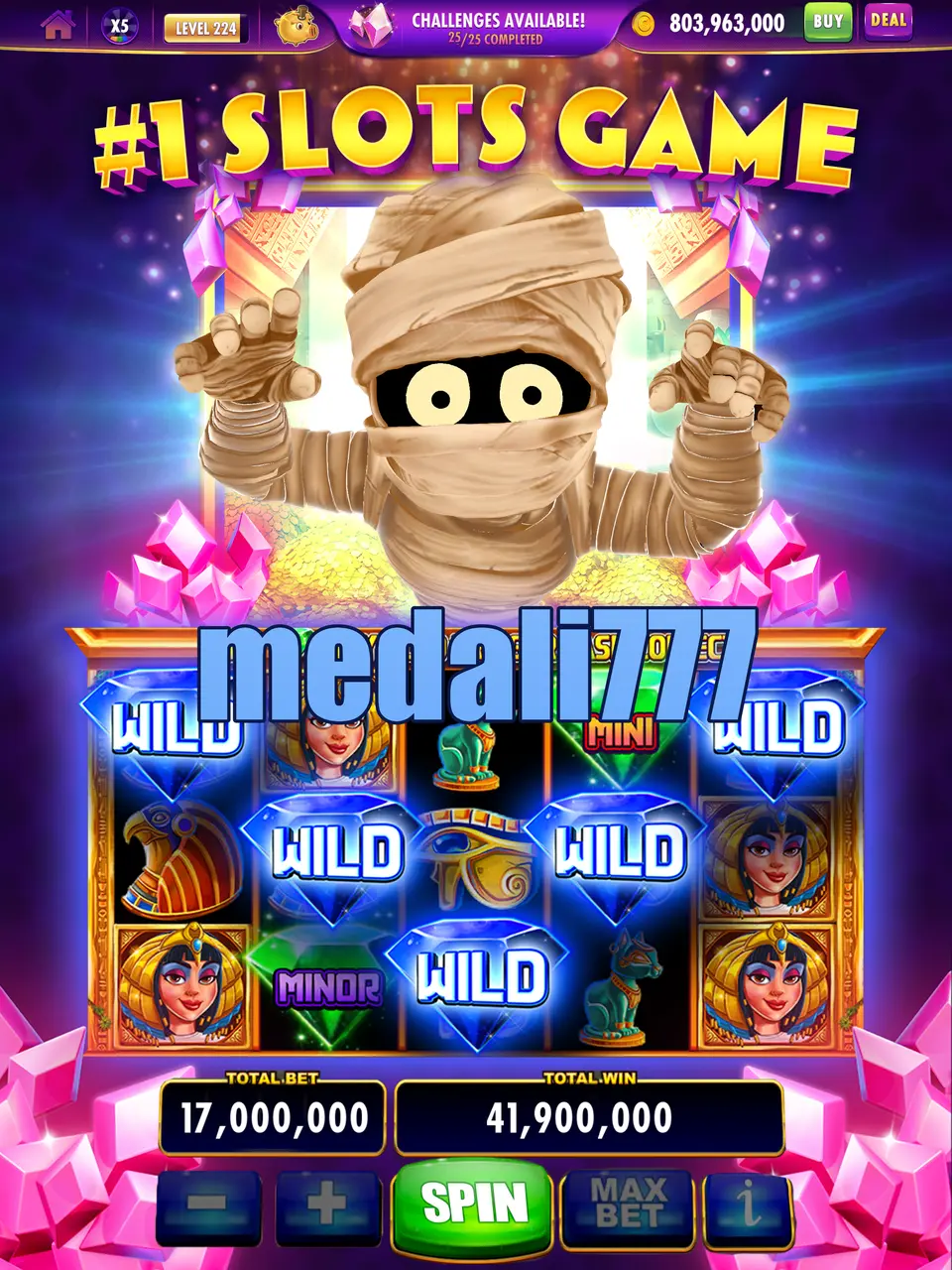 medali777 Tangkapan Layar - APK Resmi